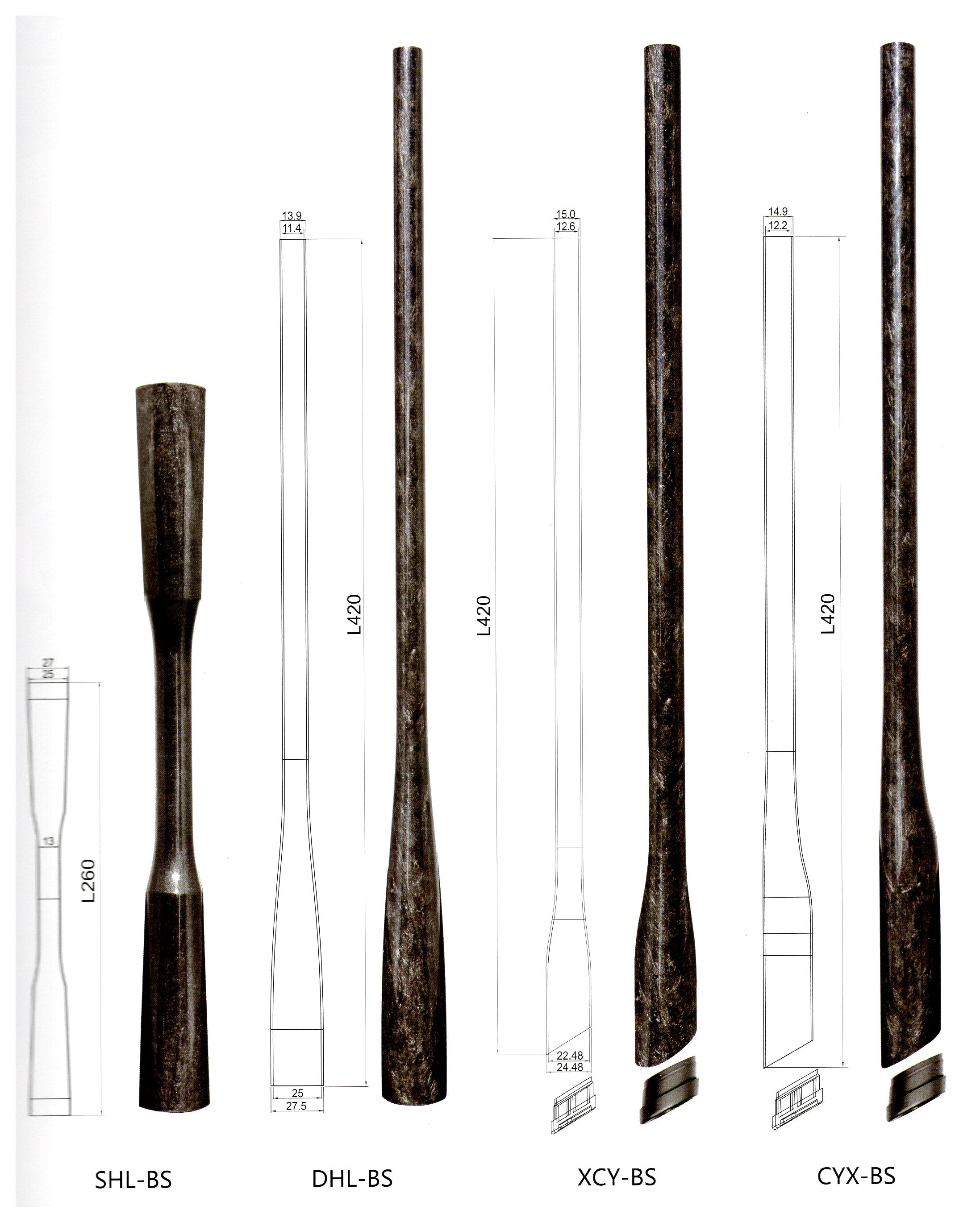 Carbon Fiber Handles | Palmarius Outdoor Products