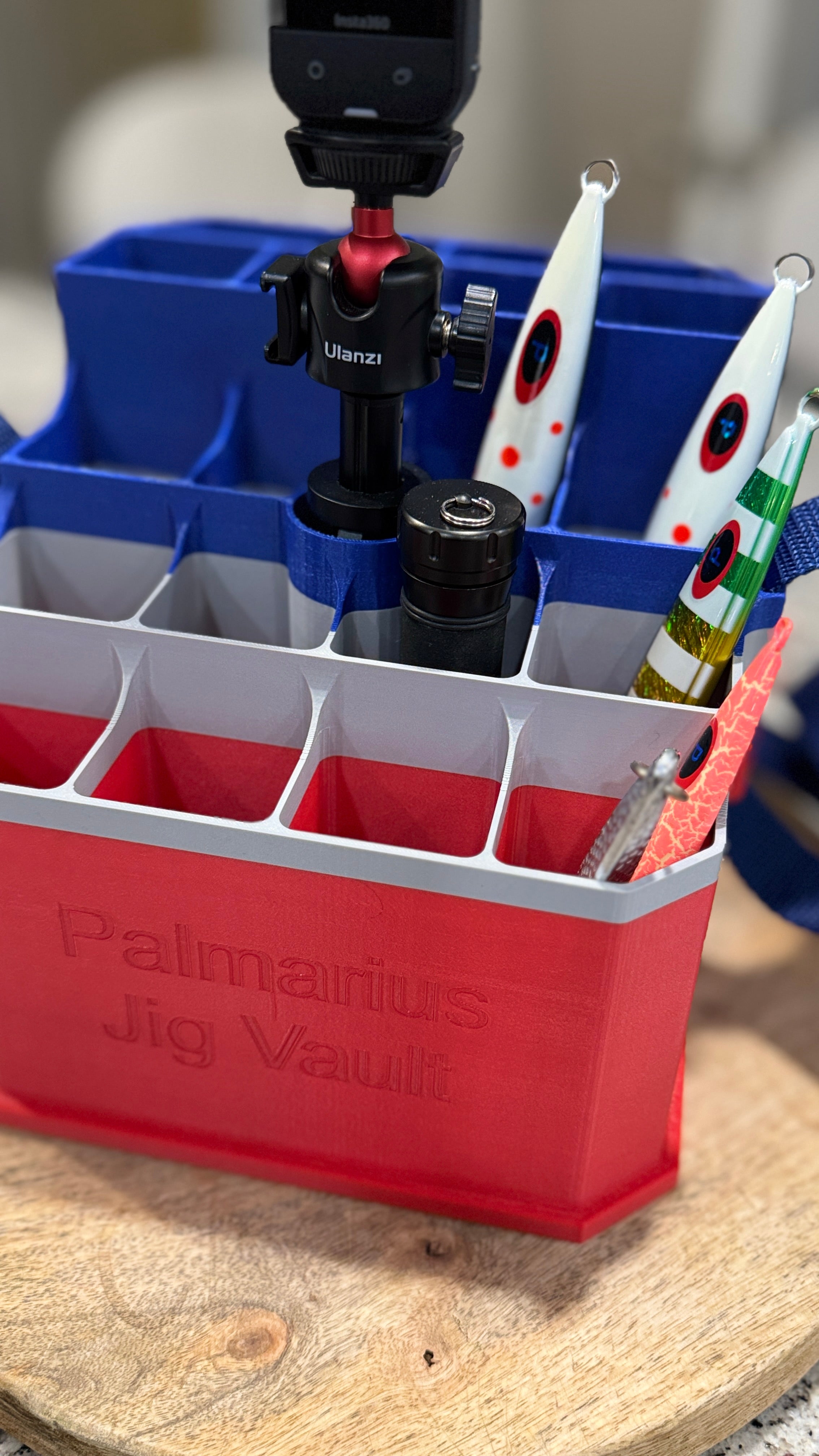 JigVault™ Square Jig Bucket Skeleton with Carry Strap