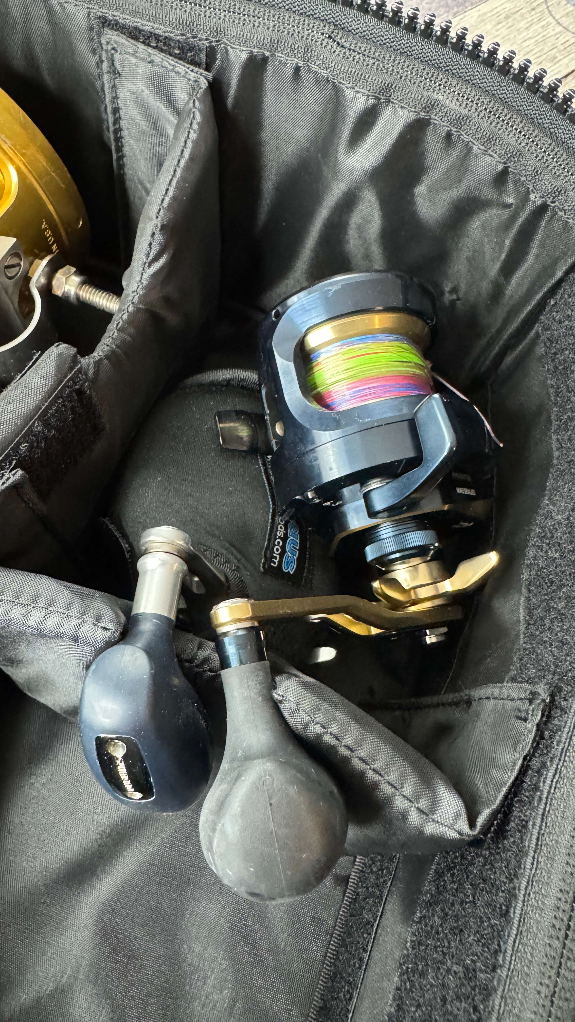 Palmarius Outdoors New! 2026 Reel Case XL Bundle w 6 reel covers Fishing Tackle