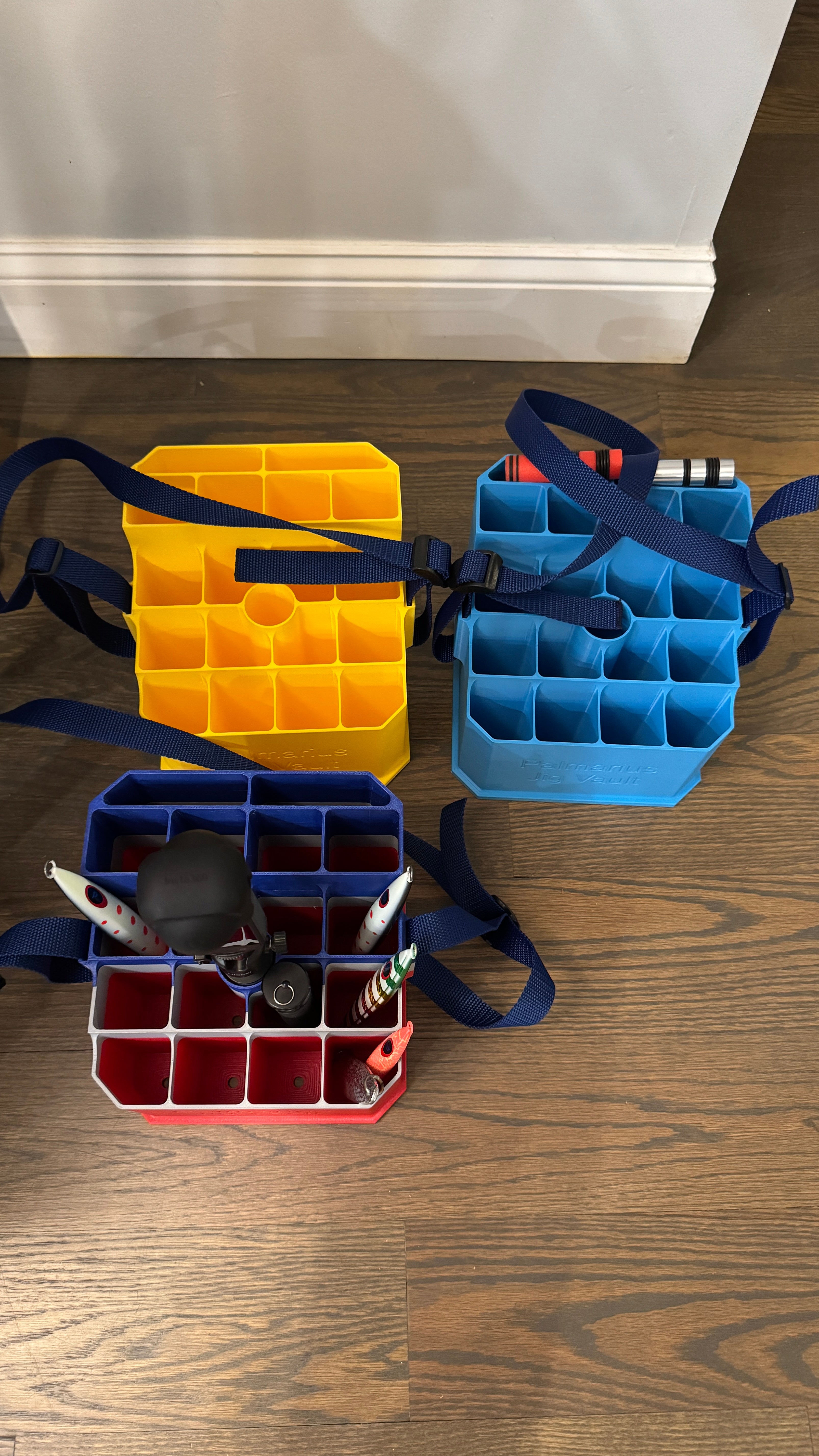 JigVault™ Square Jig Bucket Skeleton with Carry Strap