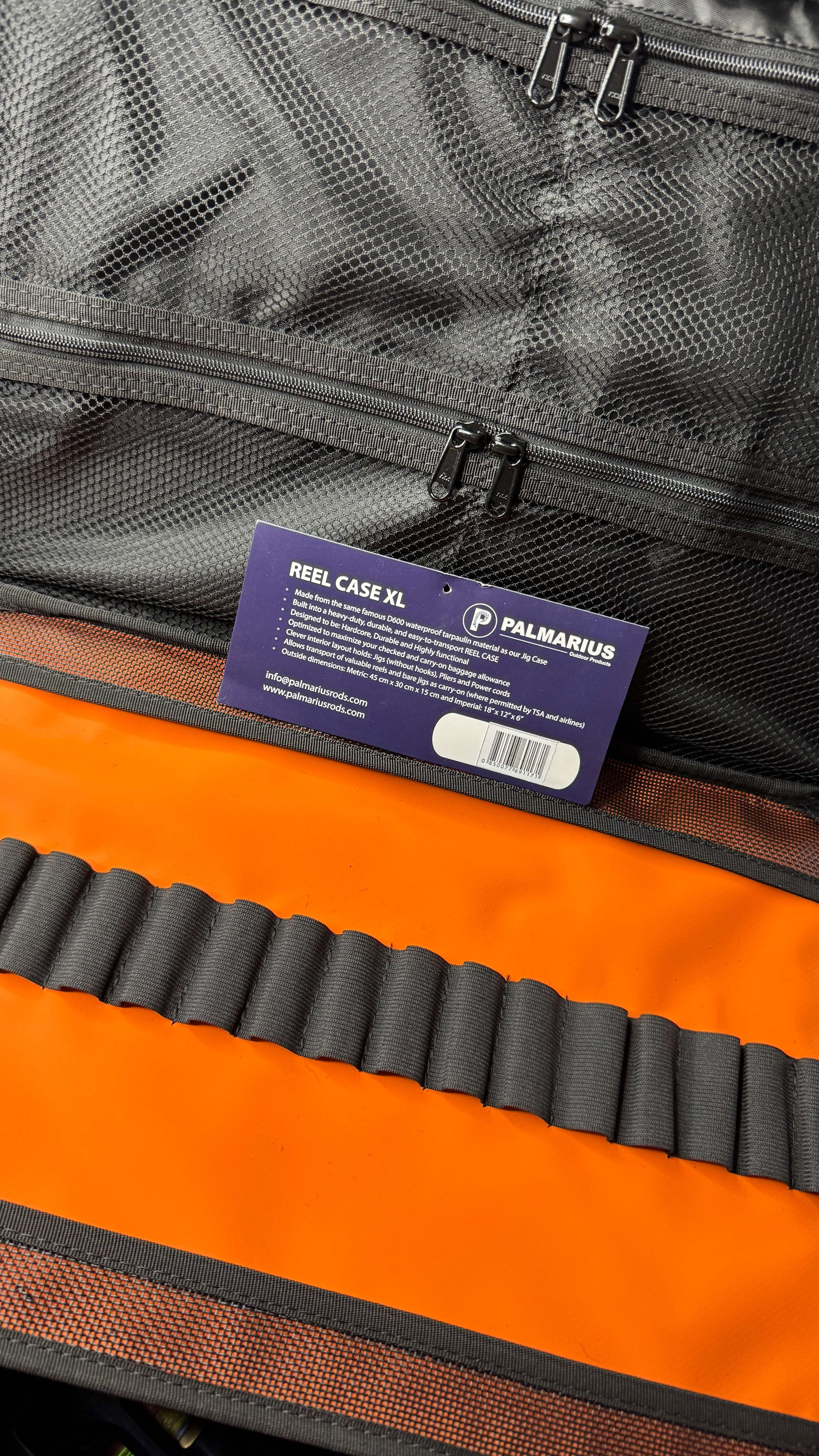 Palmarius Outdoors New! 2026 Reel Case XL Bundle w 6 reel covers Fishing Tackle