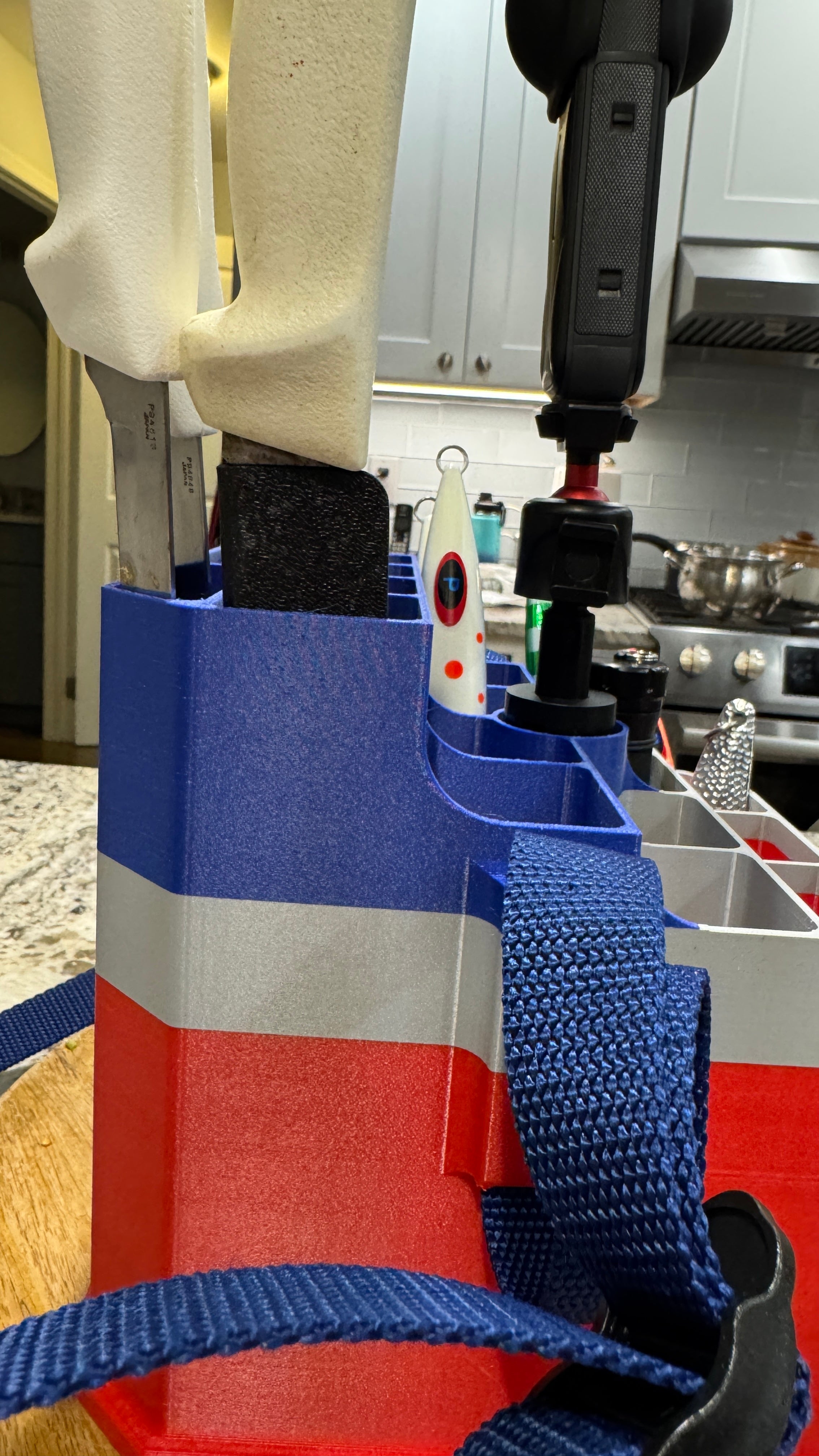 JigVault™ Square Jig Bucket Skeleton with Carry Strap