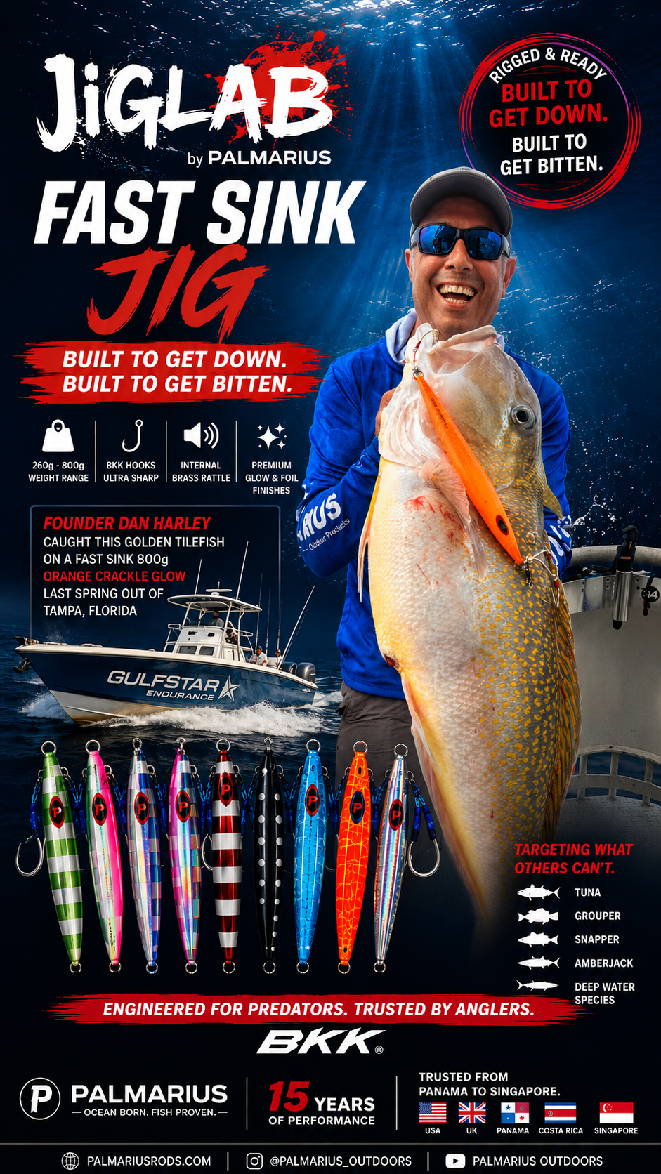 Fast Sink Slow Pitch Jigs
