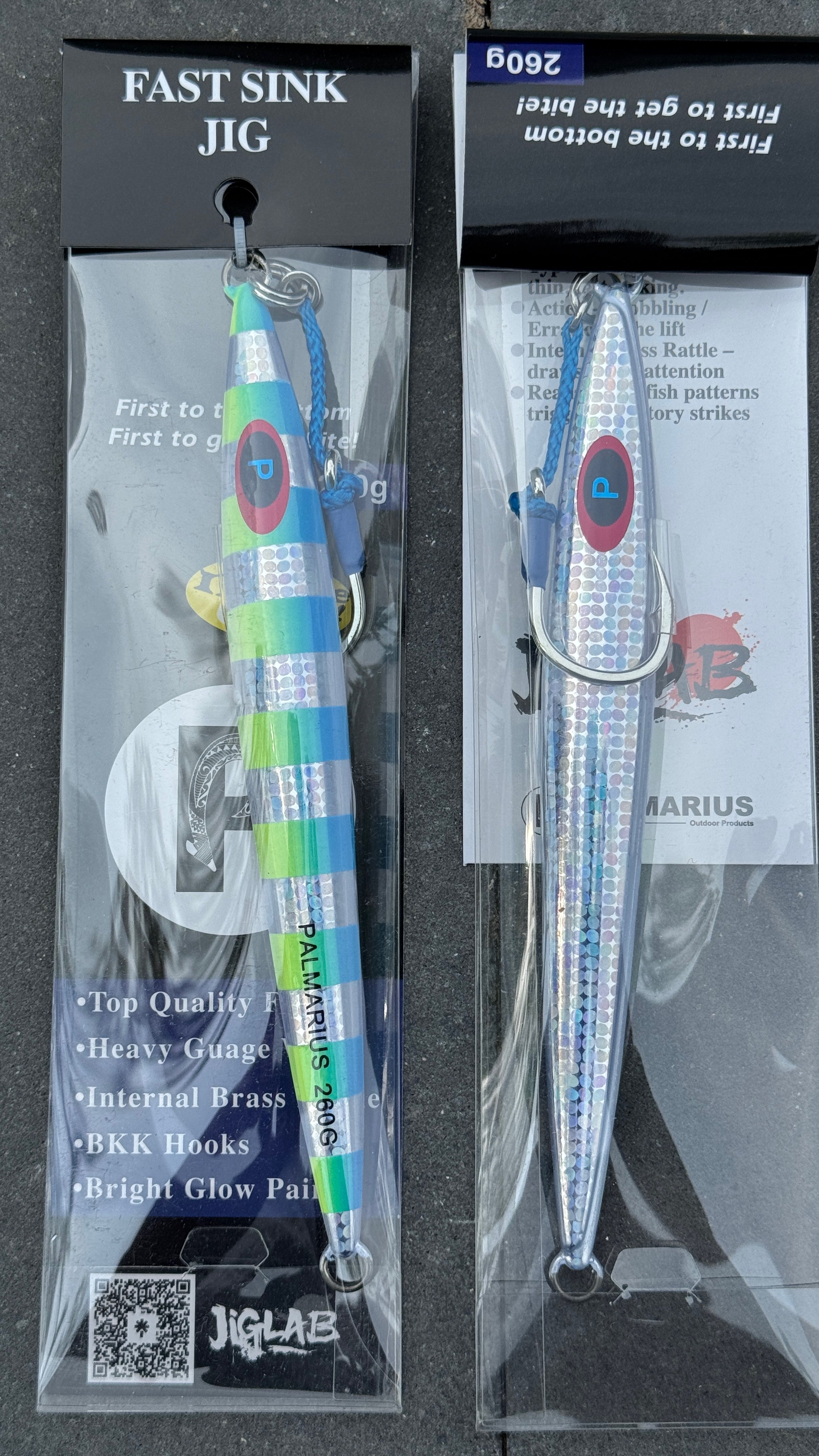 Fast Sink Slow Pitch Jigs