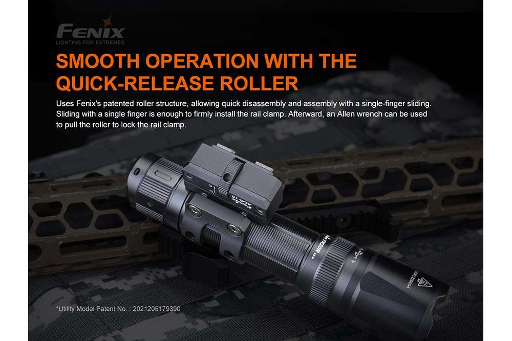 Palmarius Outdoors Fenix ALG-16 Tactical Light Multi-Rail Mount Tactical Mount