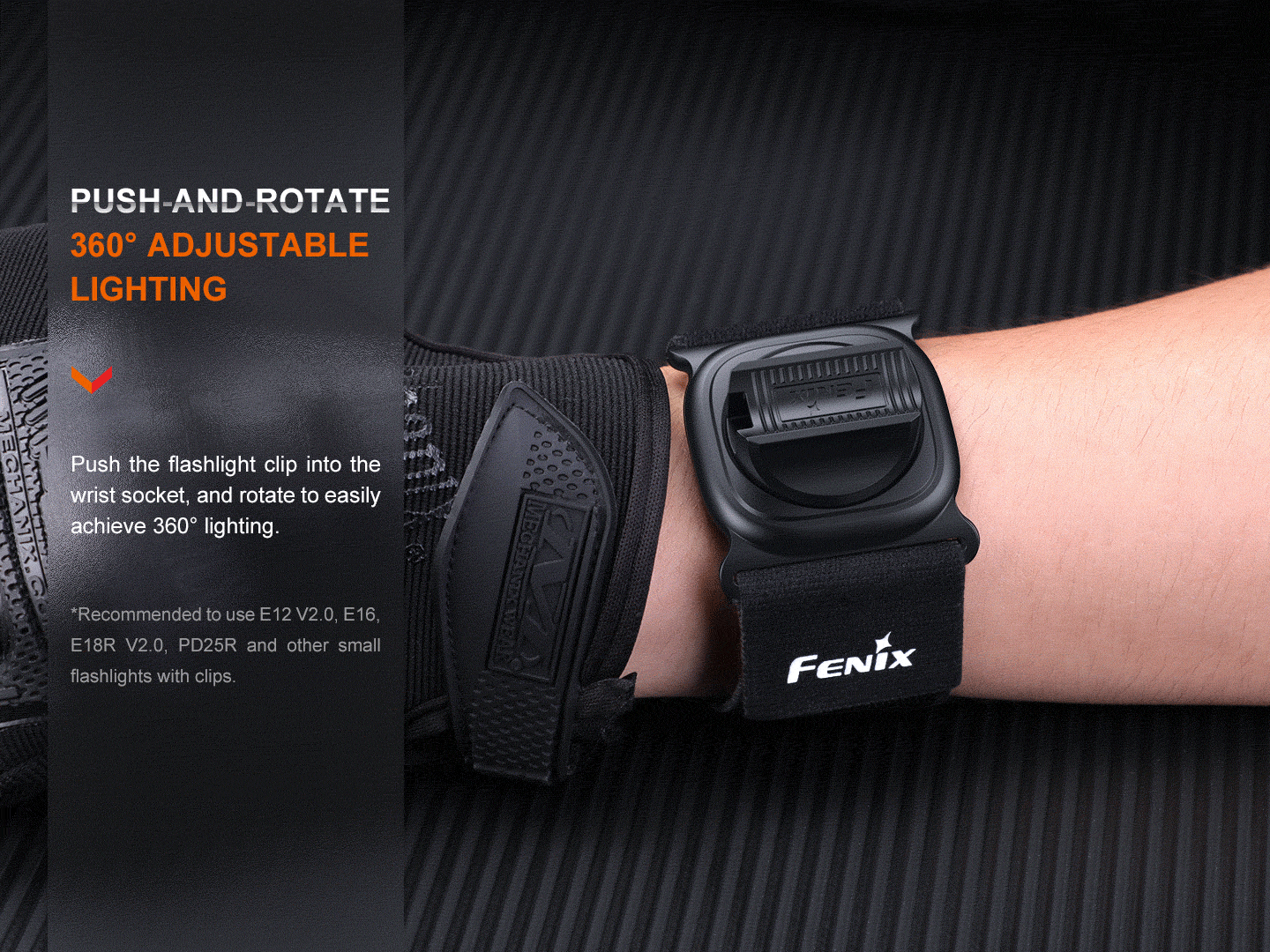 Palmarius Outdoors Fenix ALW-01 Wrist Flashlight Holster Flashlight Holster