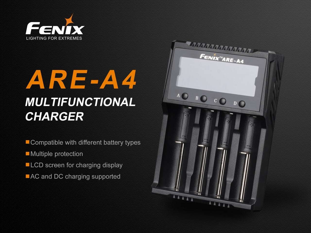 Palmarius Outdoors Fenix ARE-A4 Multifunctional Battery Charger Battery Charger