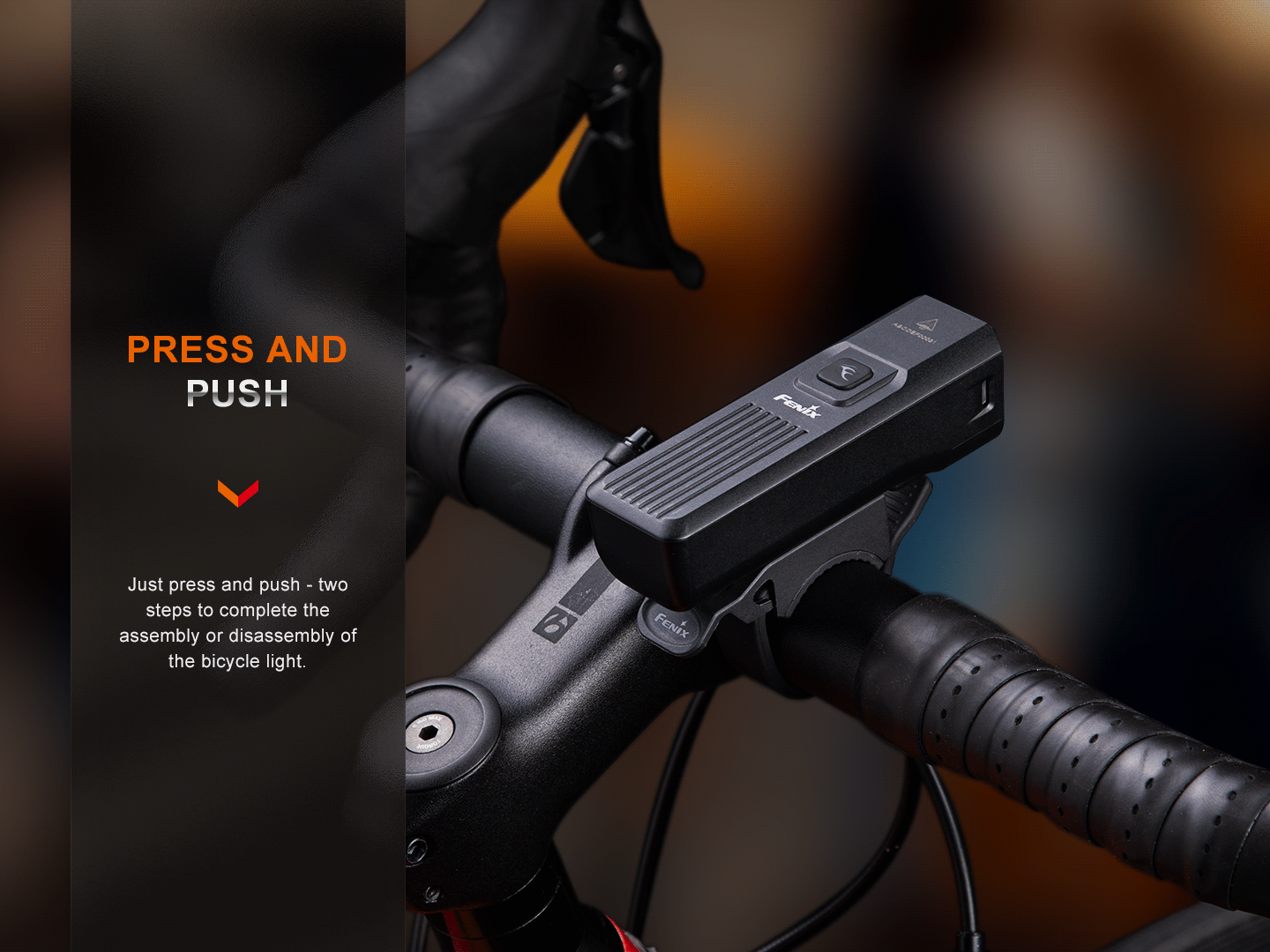 Palmarius Outdoors Fenix BC15R Lightweight Rechargeable Bicycle Light Bike Light