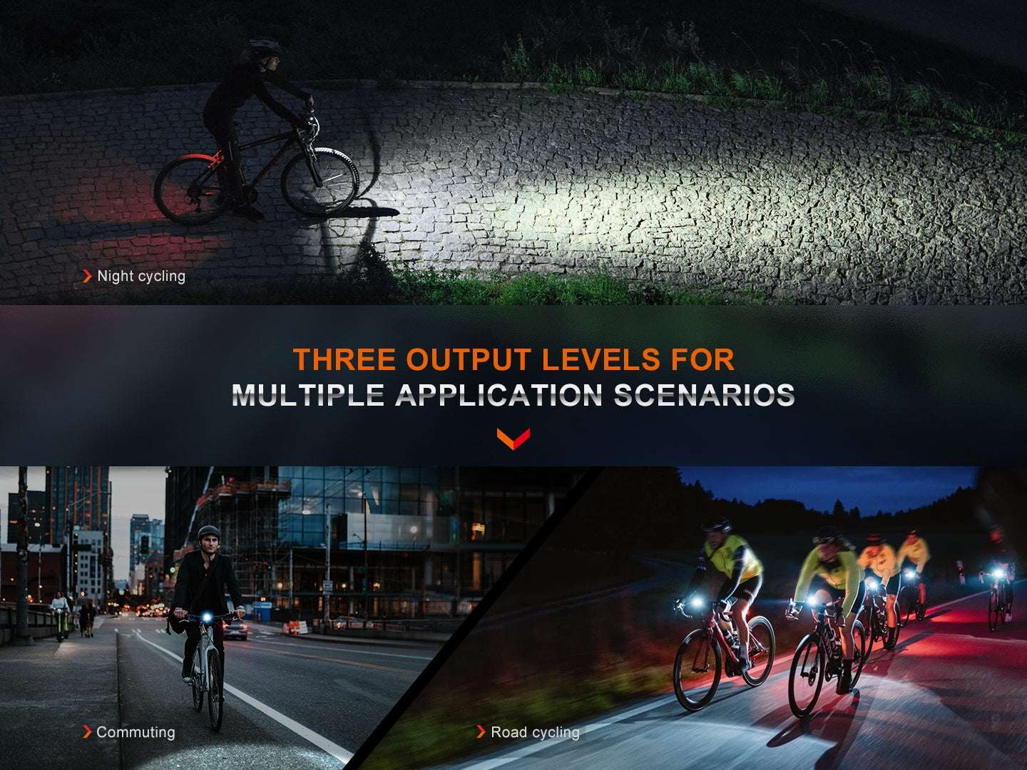 Palmarius Outdoors Fenix BC15R Lightweight Rechargeable Bicycle Light Bike Light