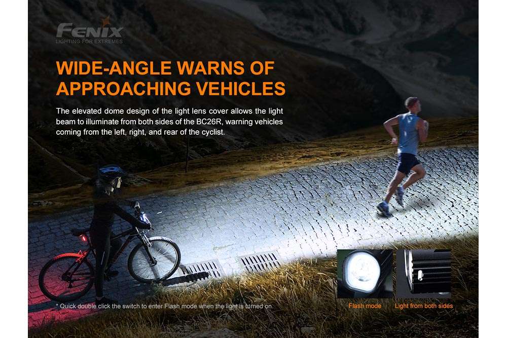 Palmarius Outdoors Fenix BC26R LED Bike Light Bike Light