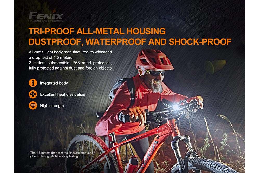 Palmarius Outdoors Fenix BC26R LED Bike Light Bike Light