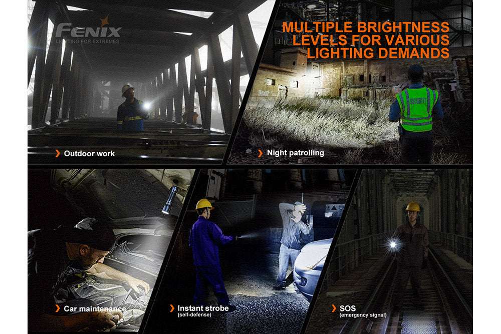 Palmarius Outdoors Fenix C7 High-performance Rechargeable LED Flashlight - 3000 Lumens Work Flashlight
