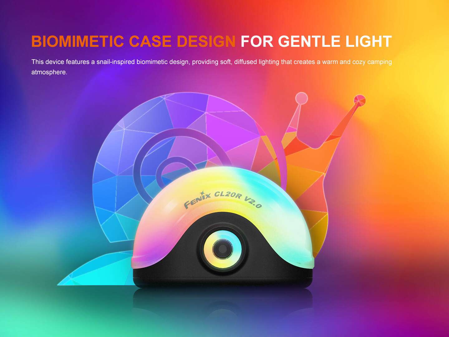 Palmarius Outdoors Fenix CL20R V2 Multicolor Camping Lantern Lantern