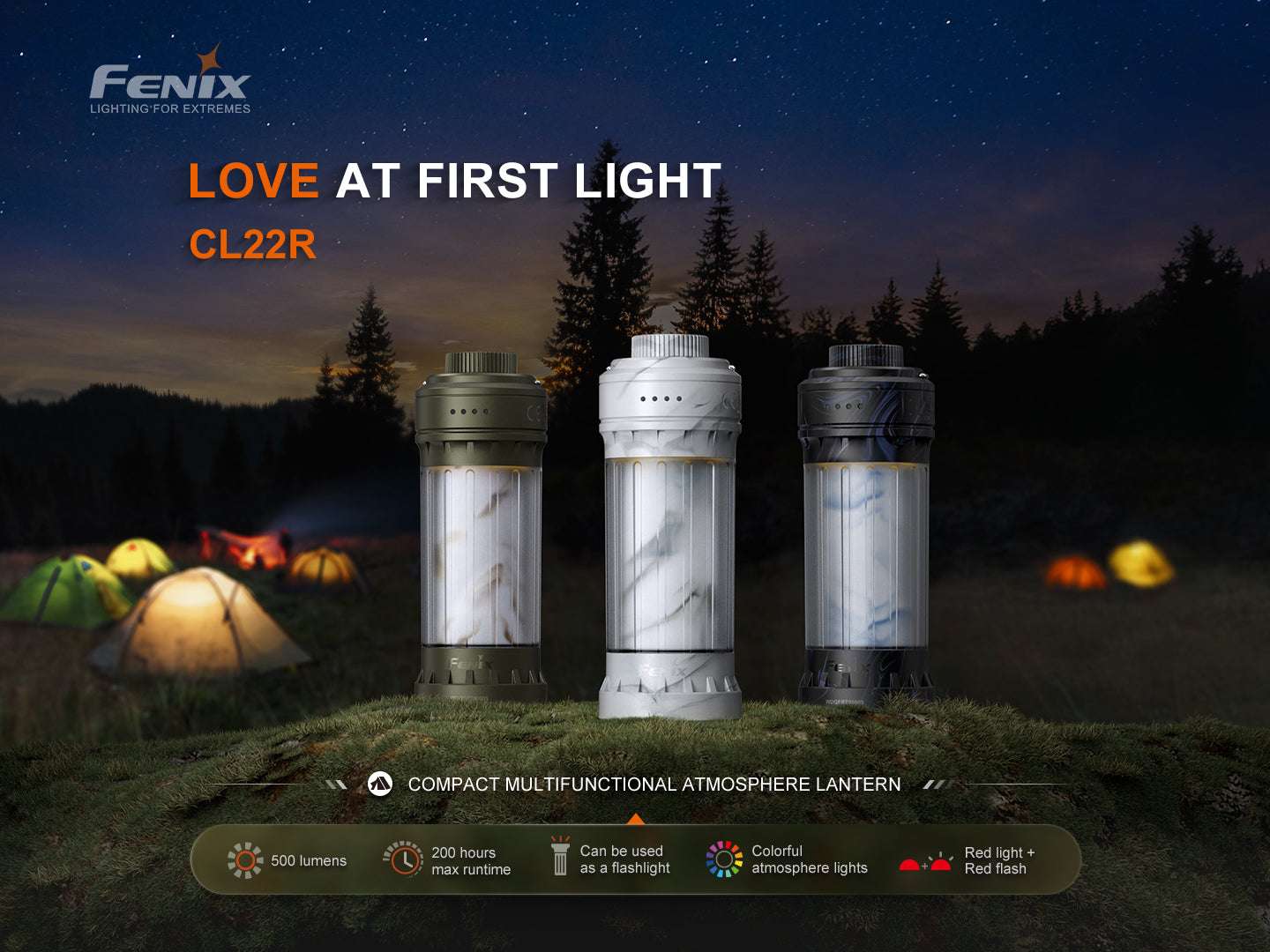 Palmarius Outdoors Fenix CL22R Camping Lantern Lantern