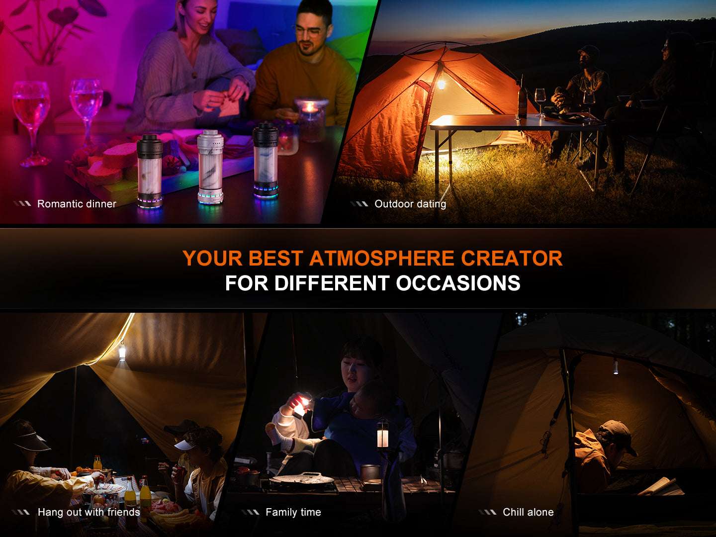 Palmarius Outdoors Fenix CL22R Camping Lantern Lantern