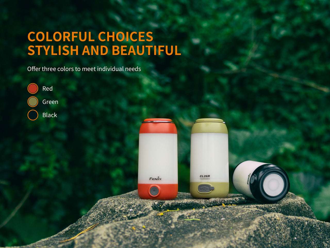 Palmarius Outdoors Fenix CL26R High Performance LED Rechargeable Camping Lantern Lantern