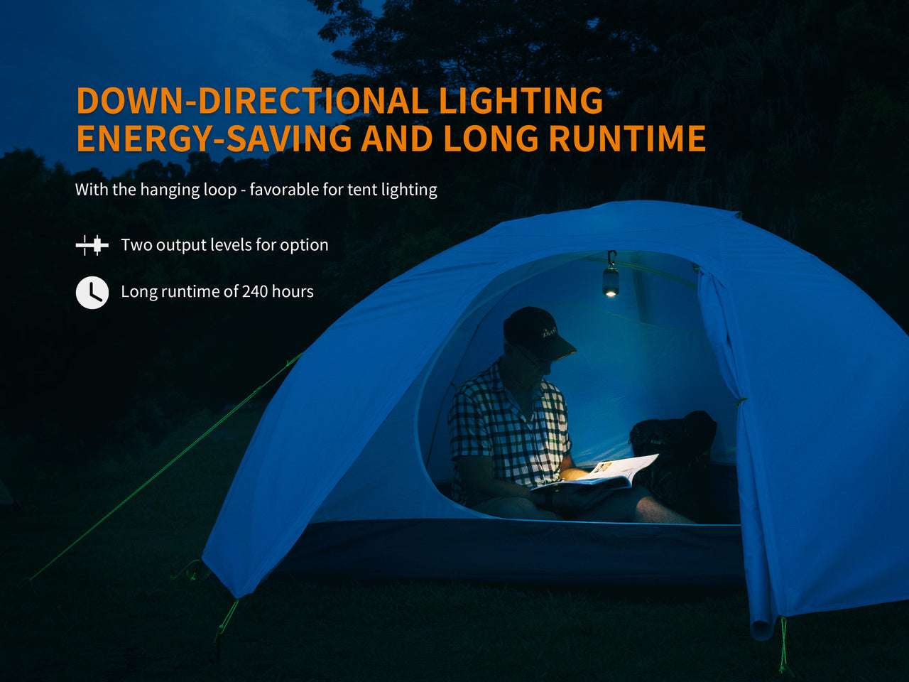 Palmarius Outdoors Fenix CL26R High Performance LED Rechargeable Camping Lantern Lantern