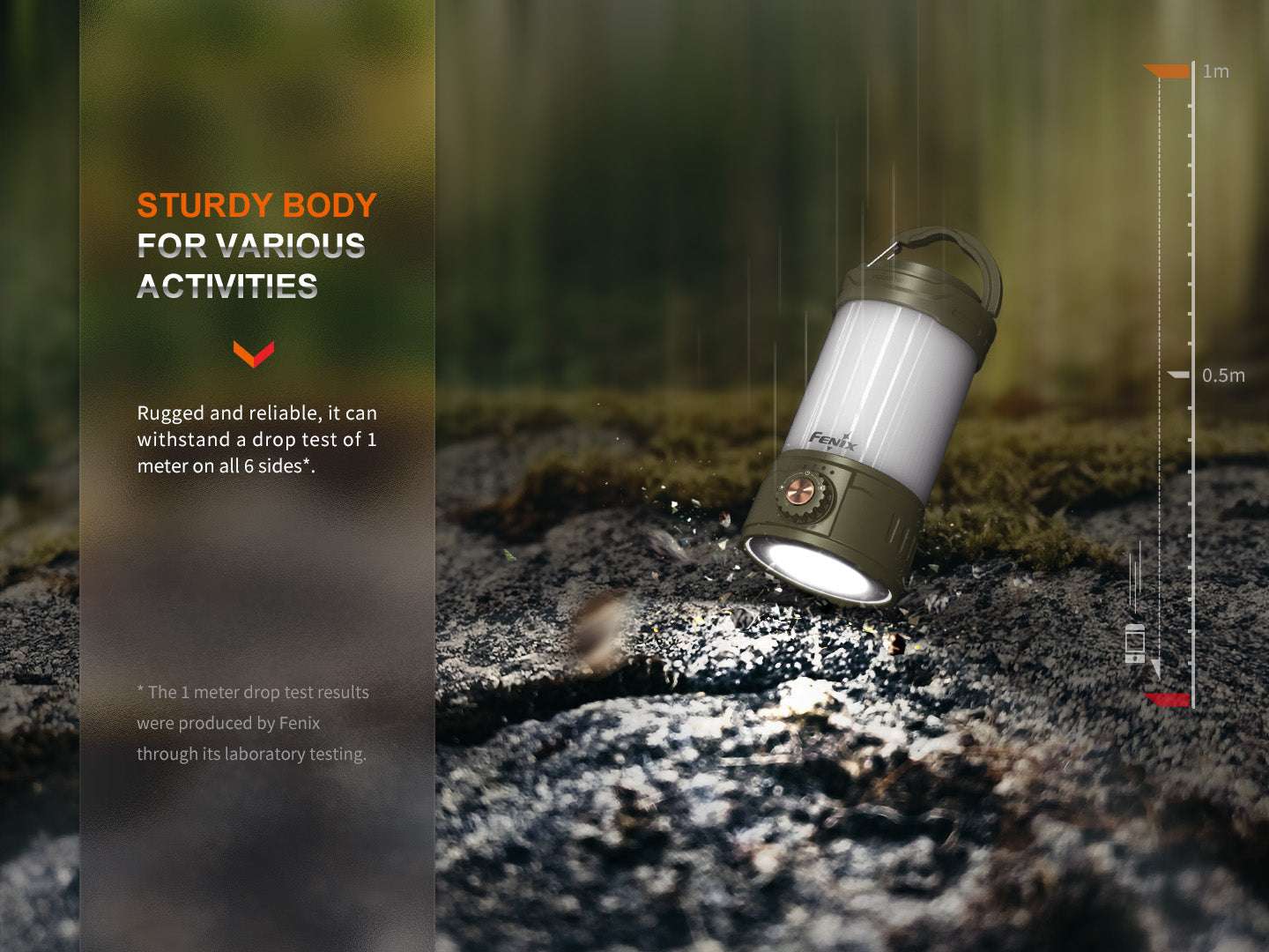 Palmarius Outdoors Fenix CL26R PRO High Performance LED Rechargeable Camping Lantern Lantern