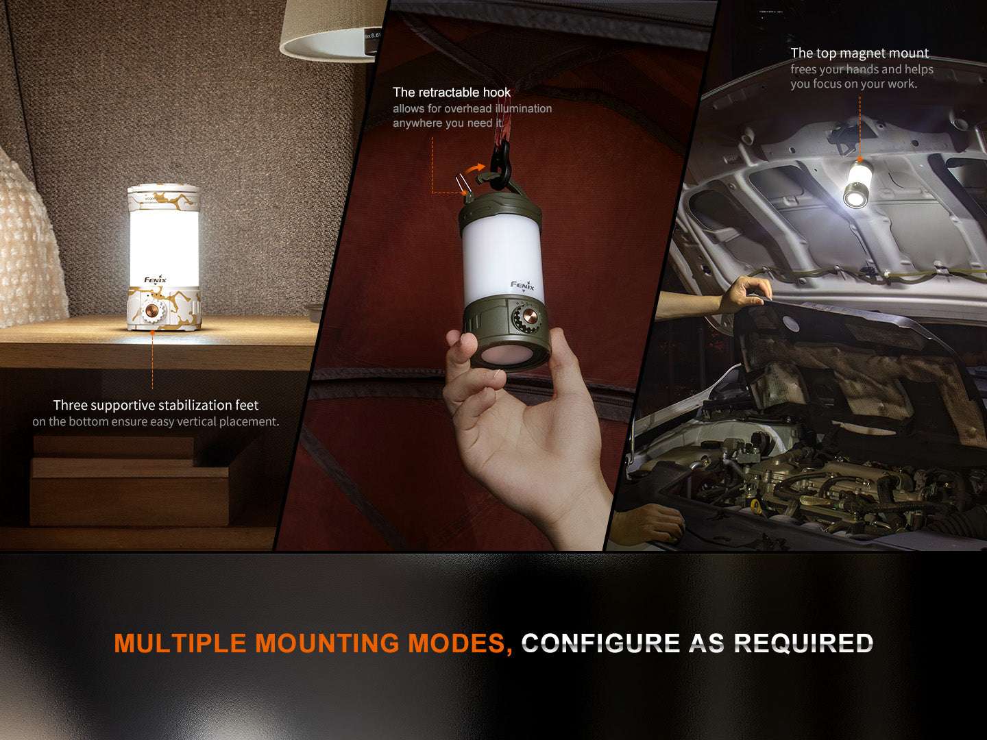Palmarius Outdoors Fenix CL26R PRO High Performance LED Rechargeable Camping Lantern Lantern