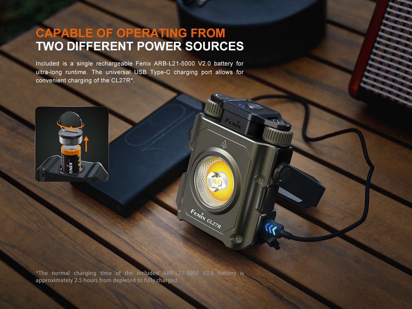 Palmarius Outdoors Fenix CL27R Multifunctional Outdoor Lantern Lantern