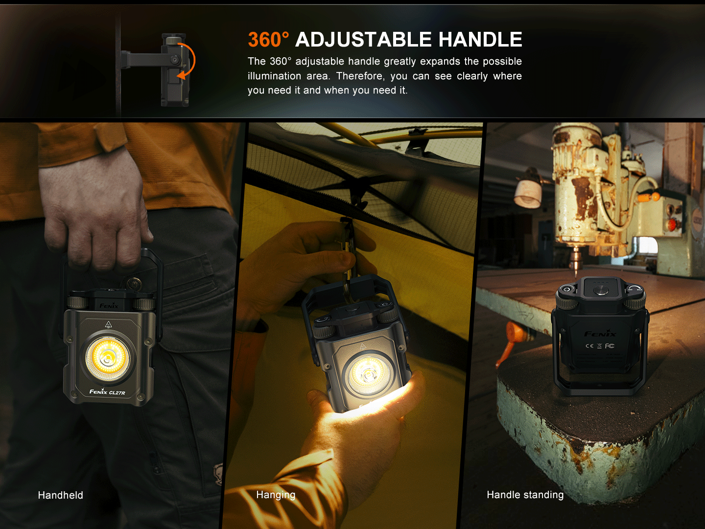Palmarius Outdoors Fenix CL27R Multifunctional Outdoor Lantern Lantern