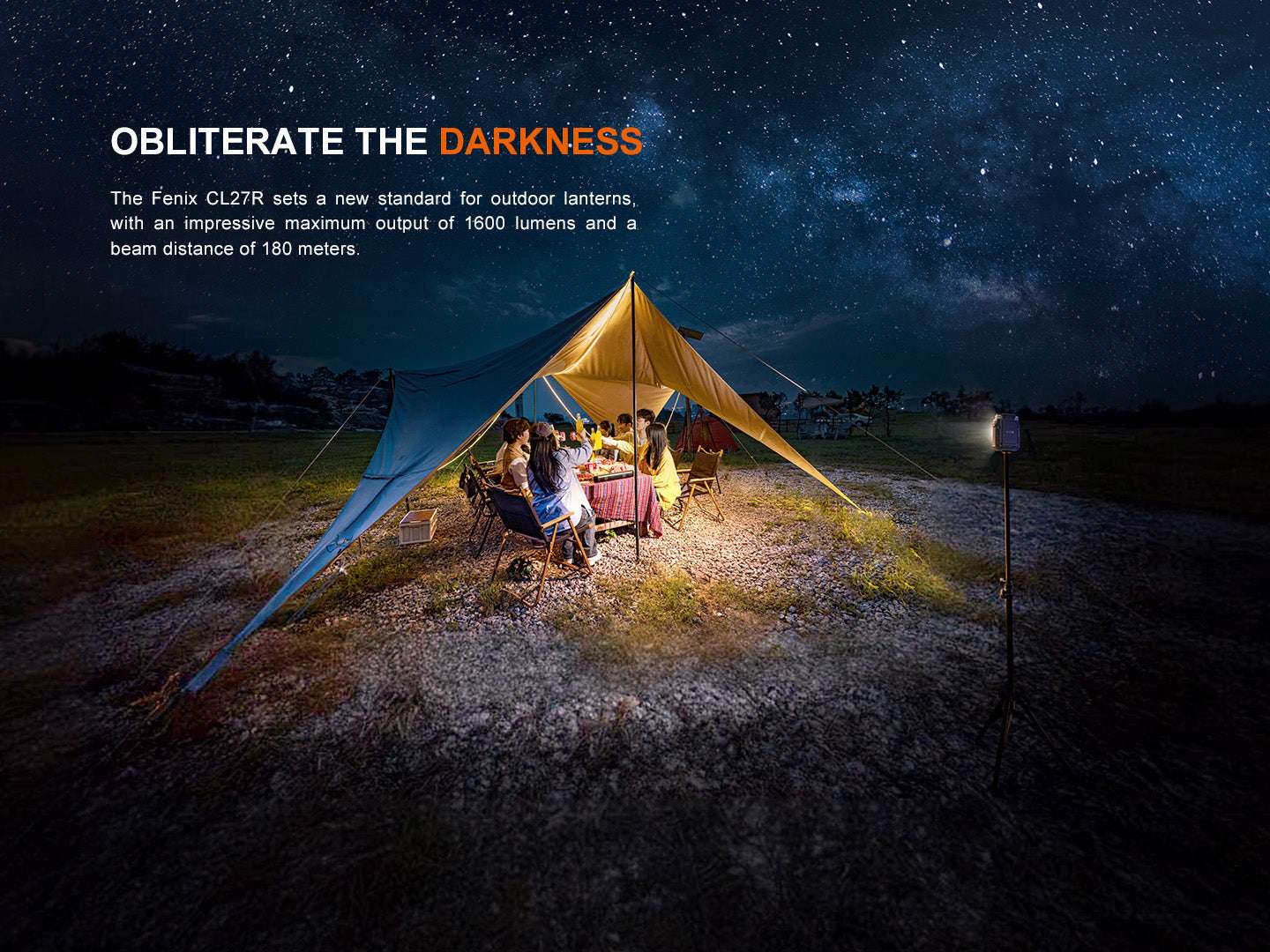Palmarius Outdoors Fenix CL27R Multifunctional Outdoor Lantern Lantern