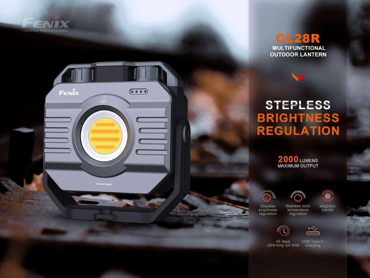 Palmarius Outdoors Fenix CL28R Multifunctional Outdoor LED Lantern Lantern