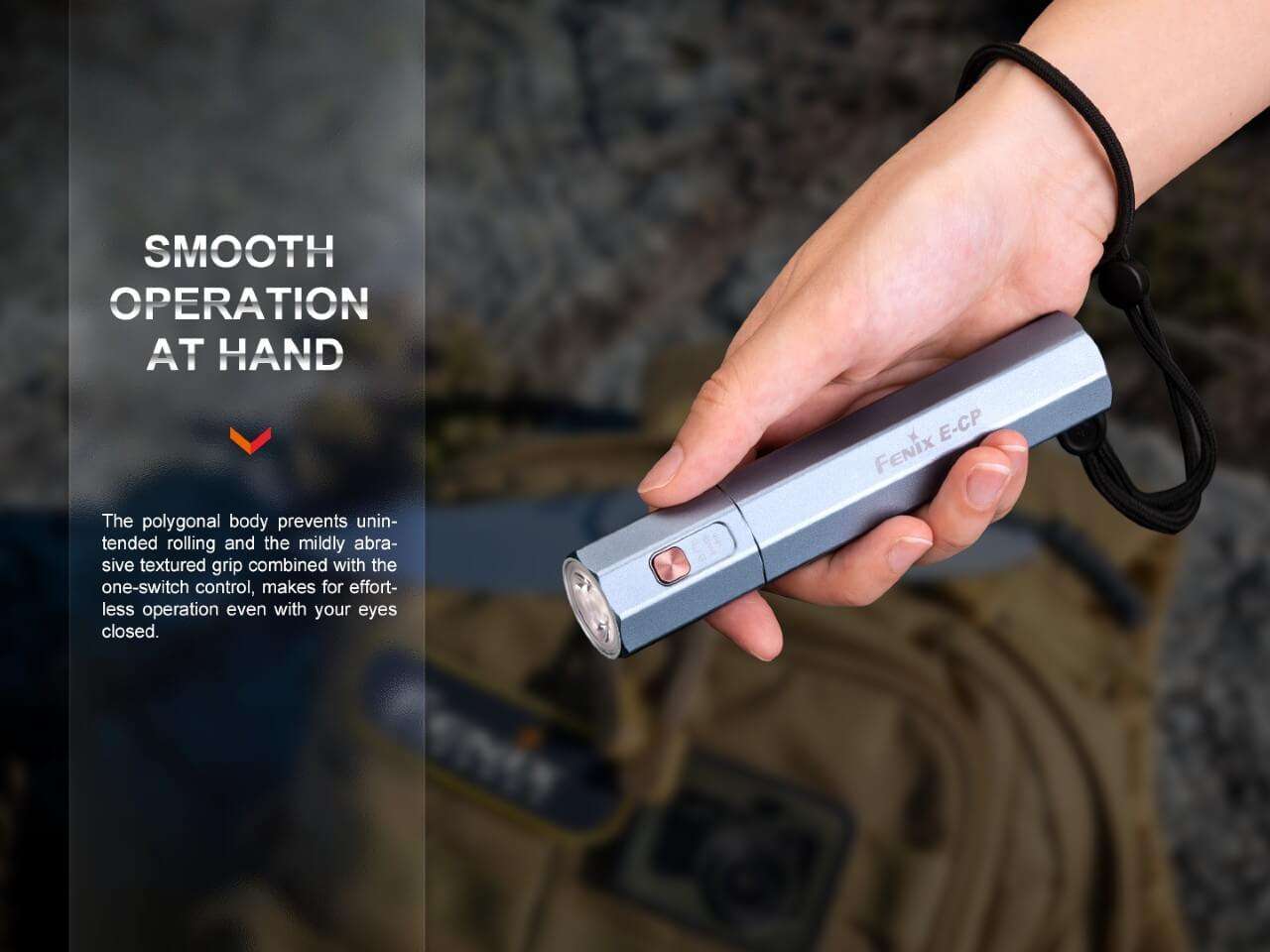 Palmarius Outdoors Fenix E-CP 1600-lumen LED Flashlight/Powerbank Emergency Flashlight