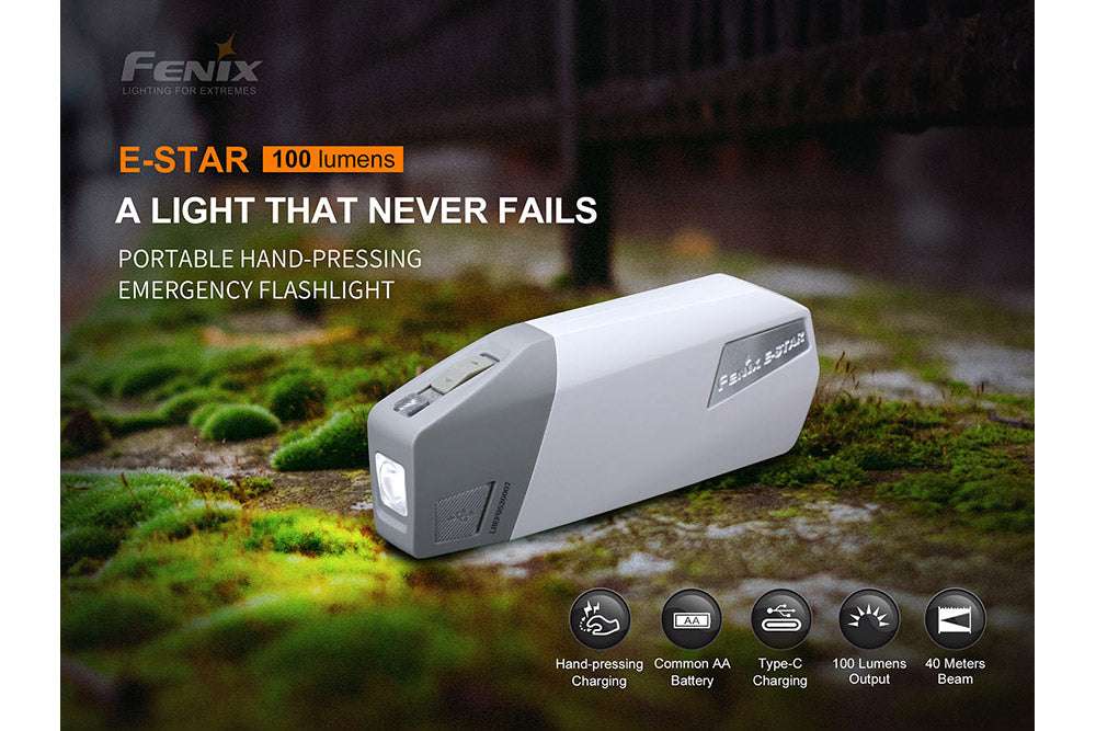 Palmarius Outdoors Fenix E-Star - Discontinued Emergency Flashlight