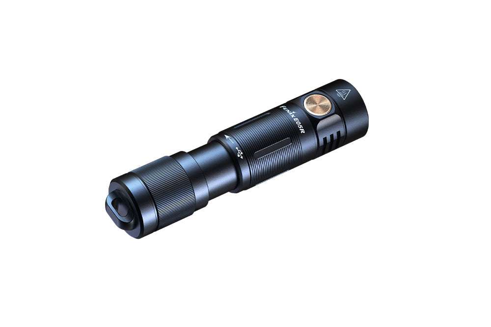 Palmarius Outdoors Fenix E05R Mini Keychain LED Flashlight - 400 Lumens Keychain Flashlight