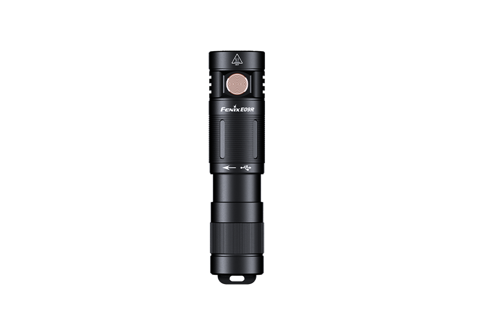 Palmarius Outdoors Fenix E09R Rechargeable High-Output Flashlight - 600 Lumens Keychain Flashlight