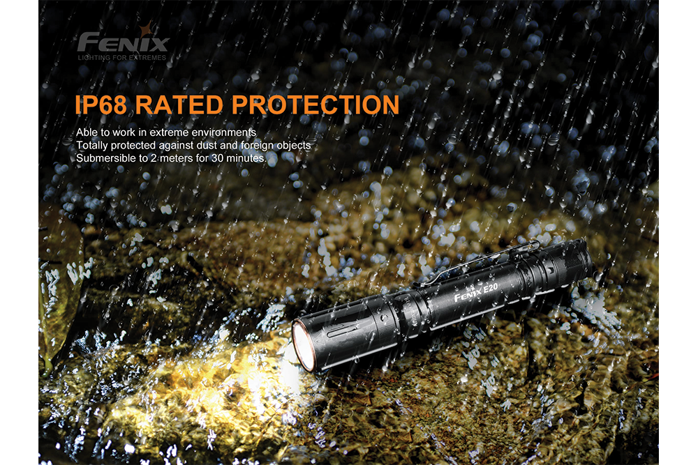 Palmarius Outdoors Fenix E20 V2.0 EDC Flashlight - 350 Lumens EDC Flashlight