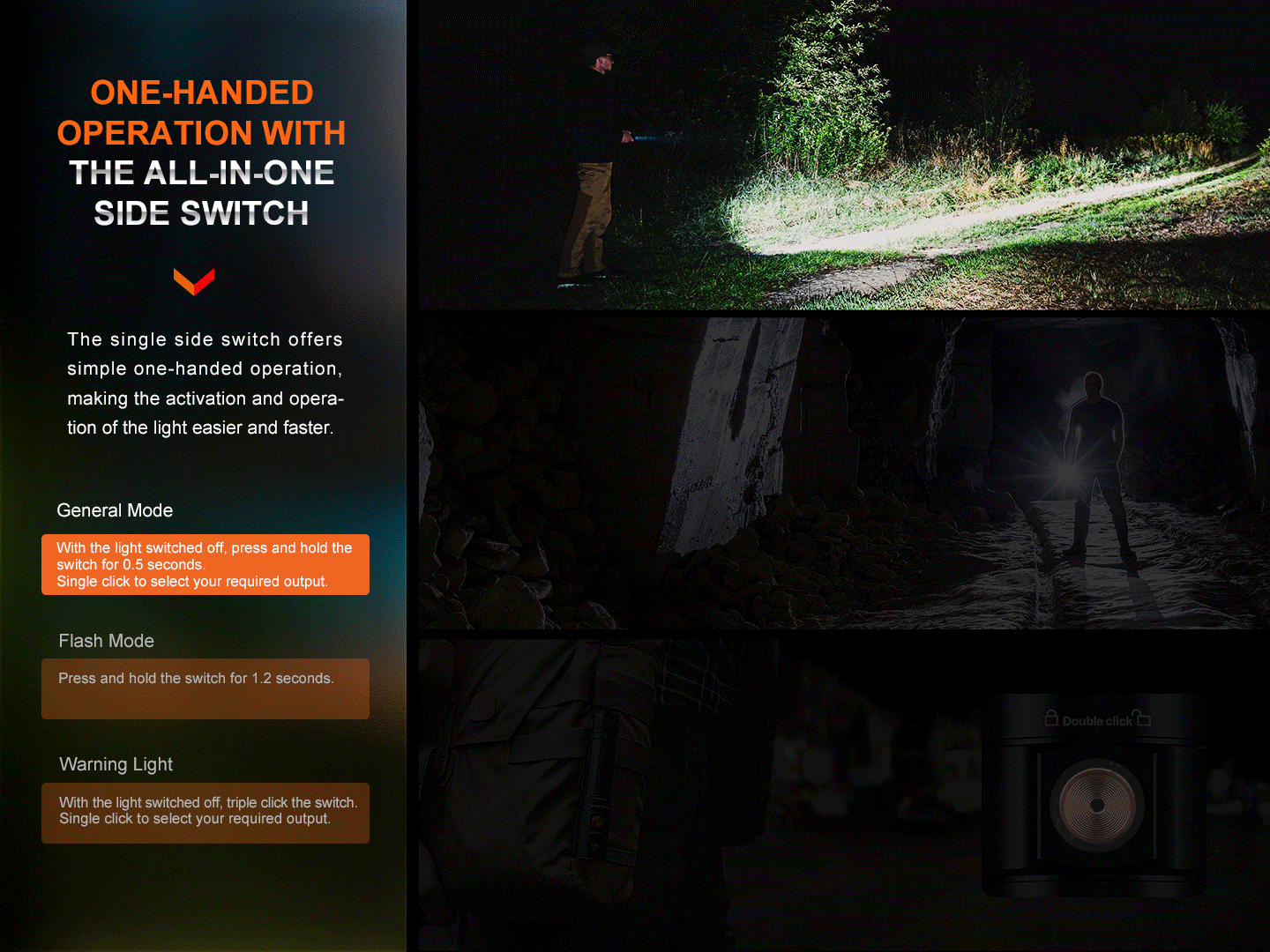 Palmarius Outdoors Fenix E28R V2 Rechargeable EDC Flashlight EDC Flashlight