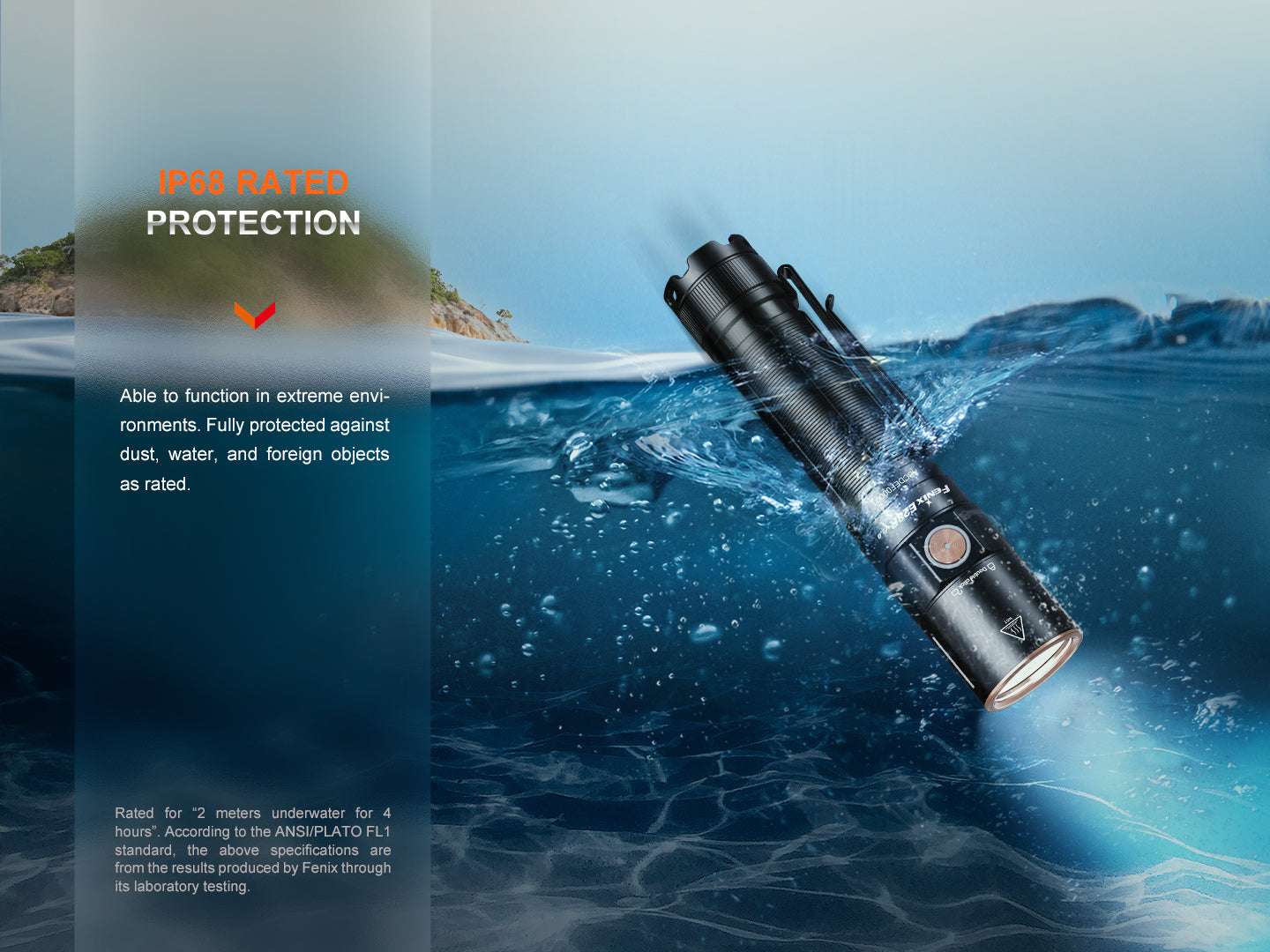 Palmarius Outdoors Fenix E28R V2 Rechargeable EDC Flashlight EDC Flashlight