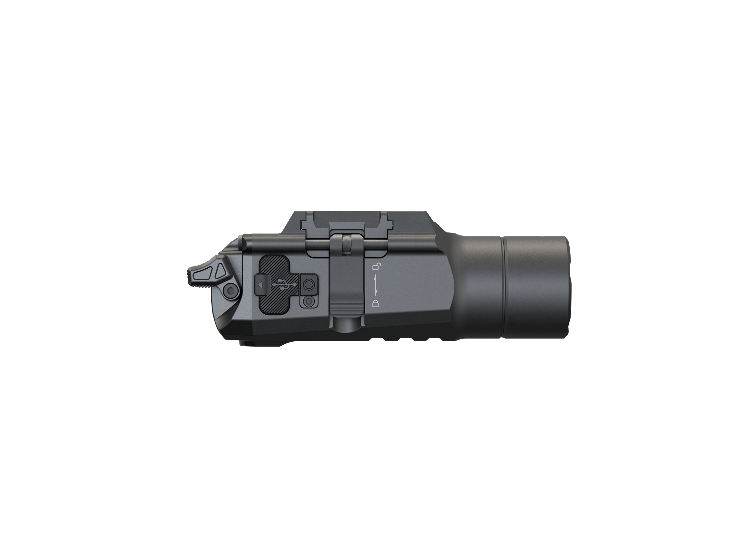 Palmarius Outdoors Fenix GL19R V2 Modular Switch Mounted Light Tactical Flashlight