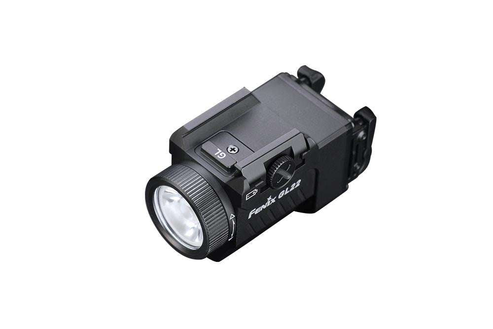 Palmarius Outdoors Fenix GL22 Tactical LED Light with Red Laser Pistol Light