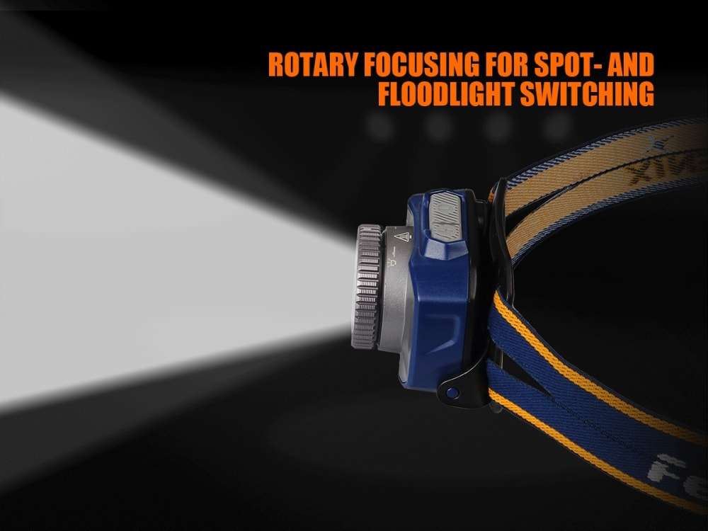 Palmarius Outdoors Fenix HL40R Focusable USB Rechargeable LED Headlamp Headlamp
