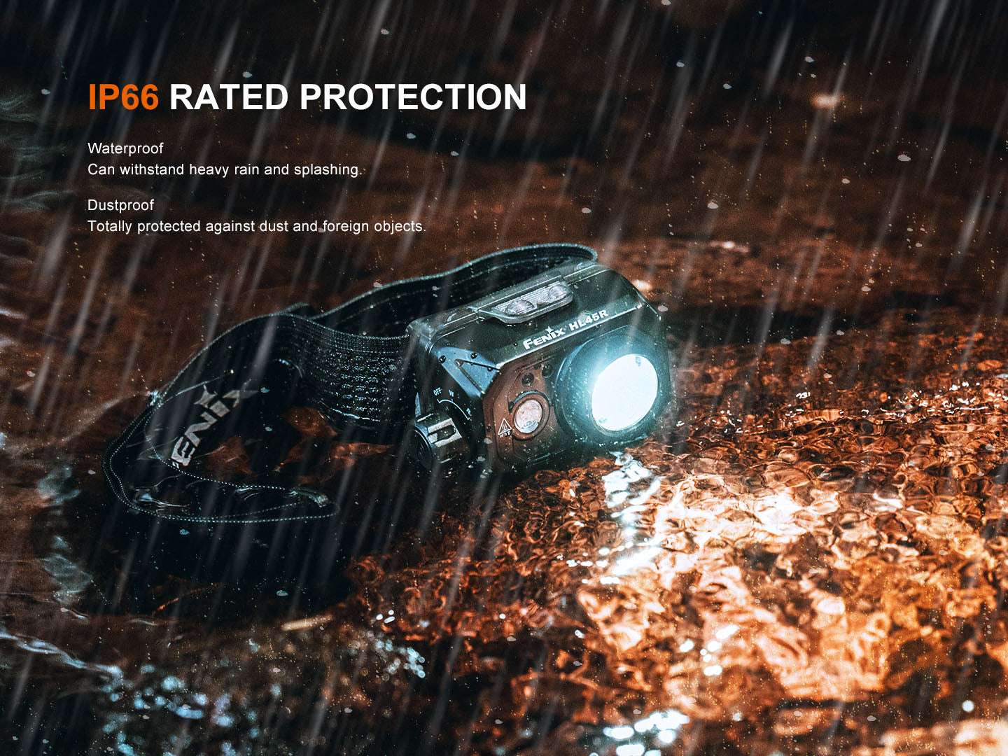 Palmarius Outdoors Fenix HL45R Rechargeable Focusing Gesture-Sensing Headlamp Headlamp