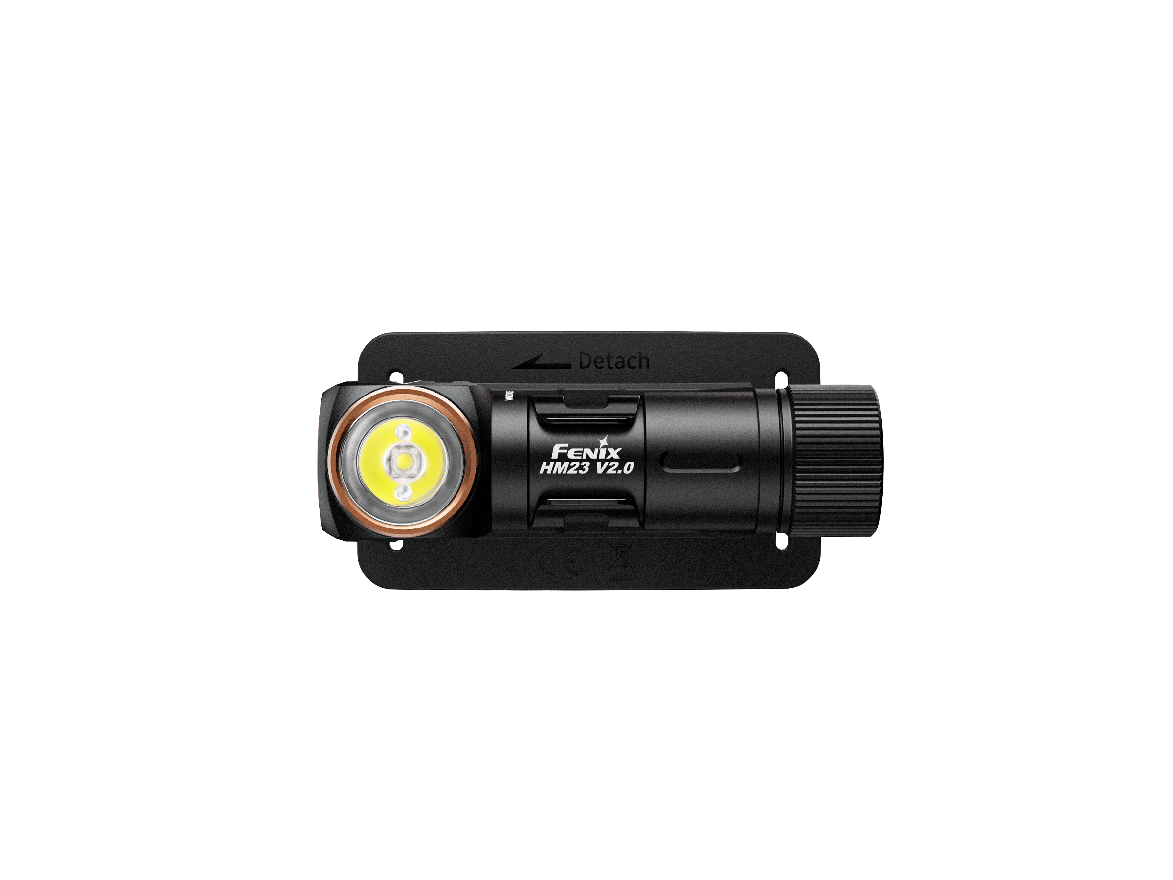 Palmarius Outdoors Fenix HM23 V2.0 Lightweight Detachable AA Headlamp Headlamp
