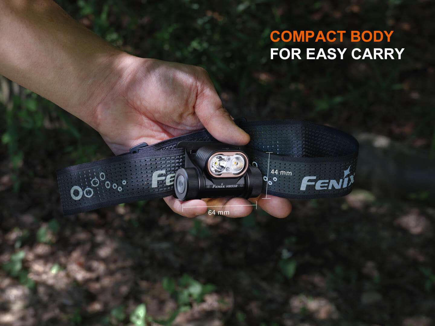 Palmarius Outdoors Fenix HM55R Lightweight Multi-LED Headlamp Headlamp
