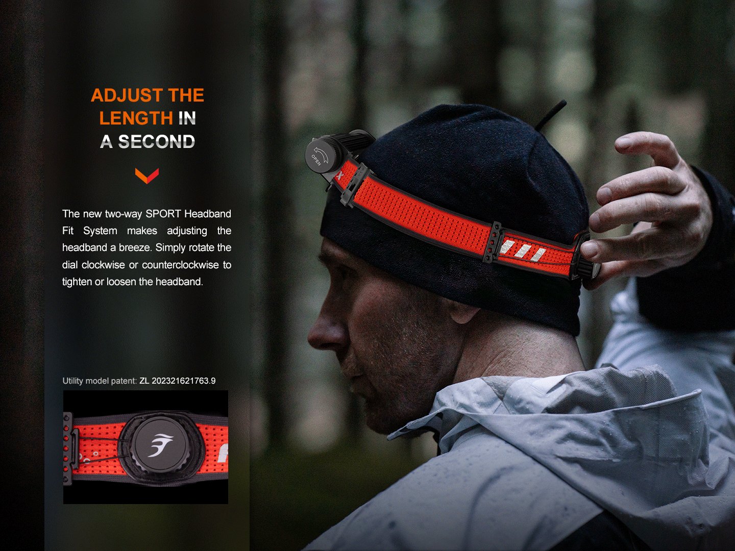 Palmarius Outdoors Fenix HM62-T Lightweight Trail Running Headlamp Headlamp