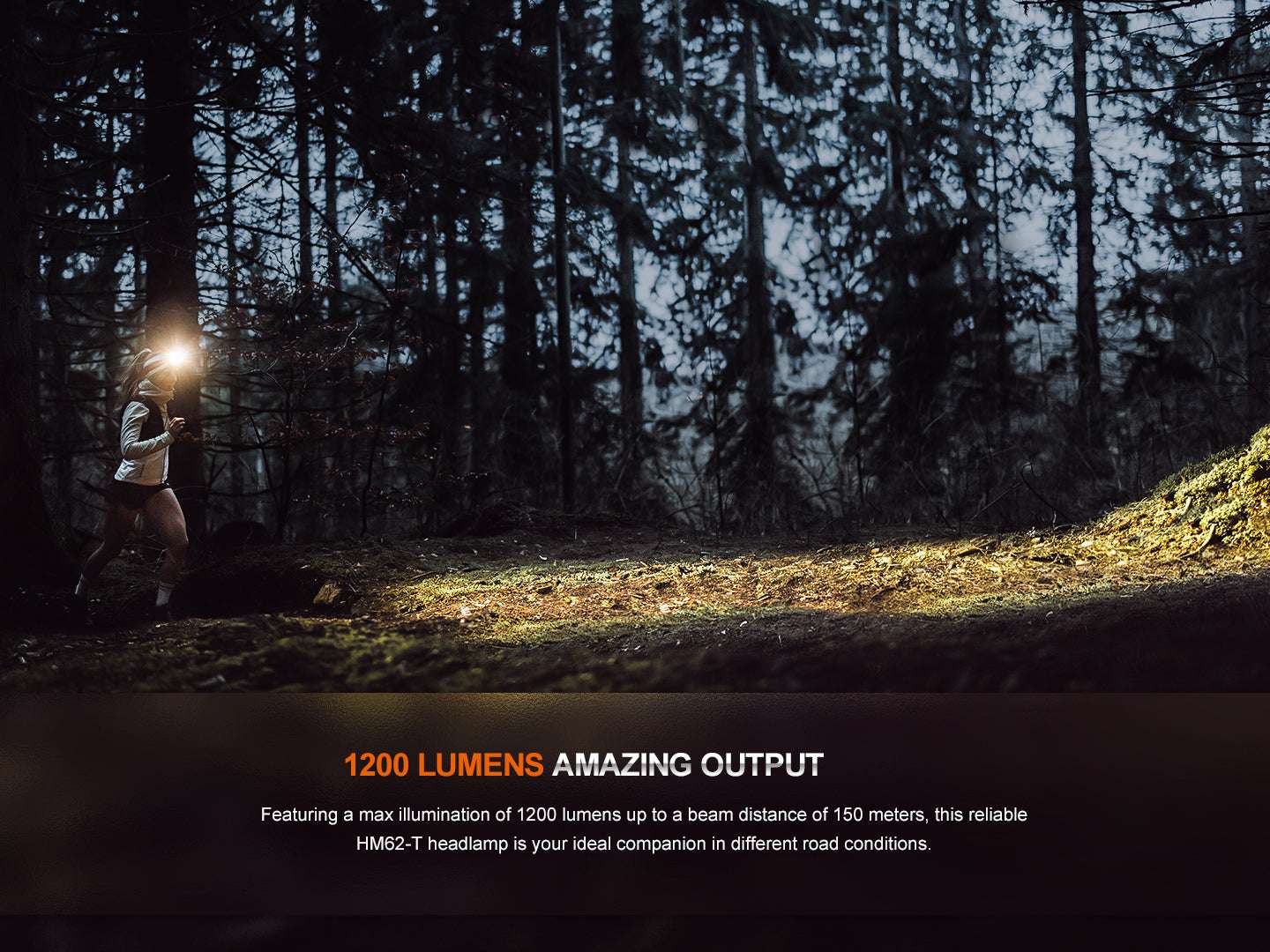 Palmarius Outdoors Fenix HM62-T Lightweight Trail Running Headlamp Headlamp