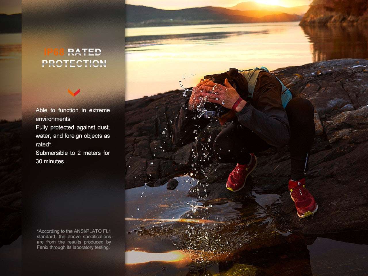 Palmarius Outdoors Fenix HM65R-DT Trail Running LED Headlamp Headlamp