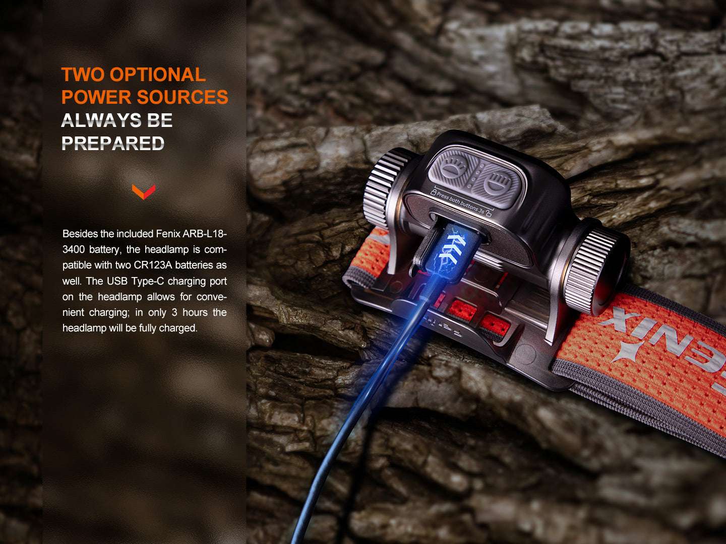 Palmarius Outdoors Fenix HM65R-T V2 Rechargeable Lightweight Trail Running Headlamp Headlamp