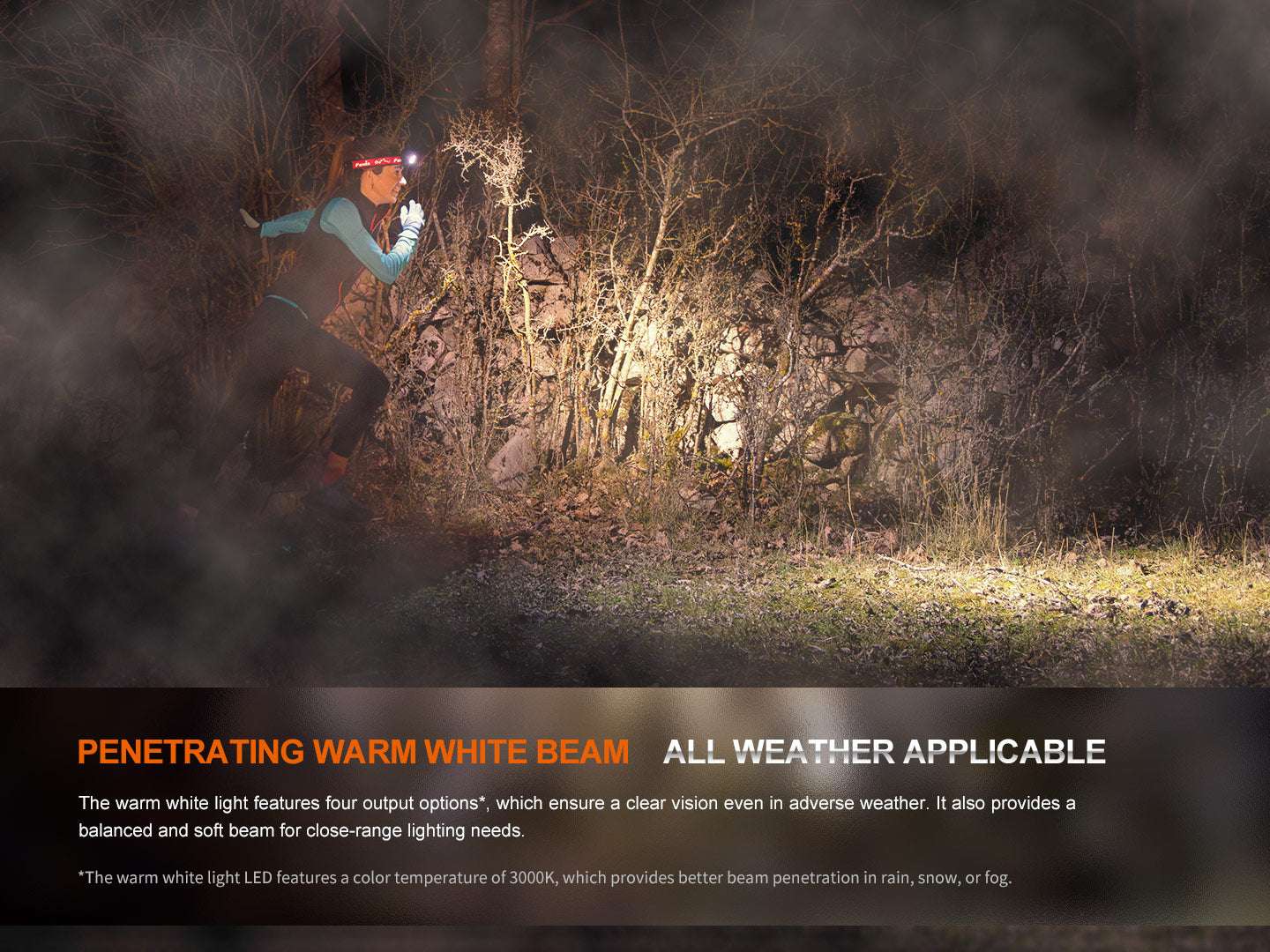 Palmarius Outdoors Fenix HM65R-T V2 Rechargeable Lightweight Trail Running Headlamp Headlamp