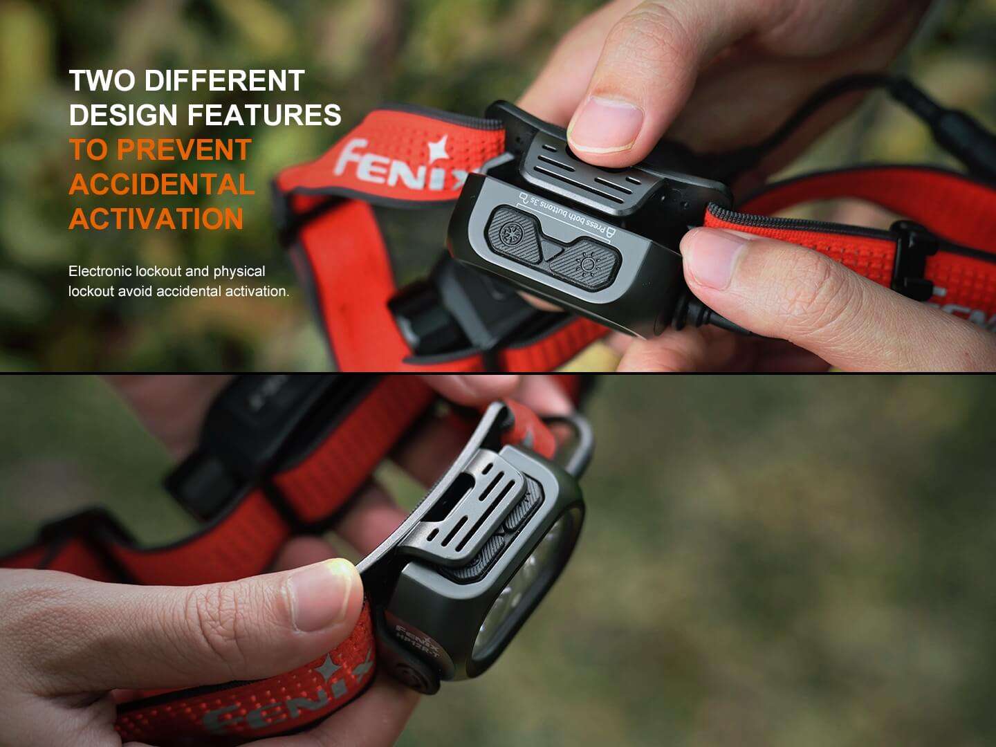 Palmarius Outdoors Fenix HP12R-T Balanced Trail Headlamp Headlamp