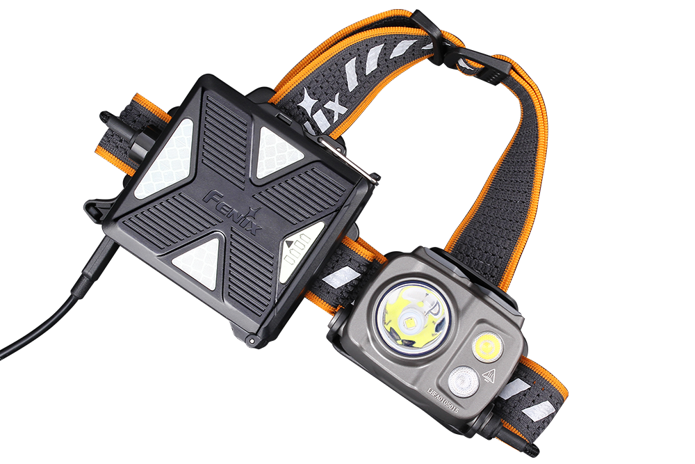 Palmarius Outdoors Fenix HP16R Rechargeable Headlamp - 1250 Lumens Headlamp