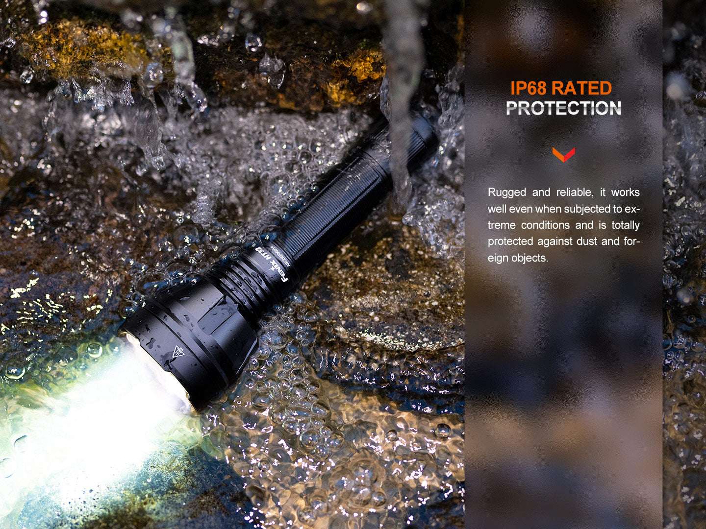 Palmarius Outdoors Fenix HT32 Hunting Flashlight with Red & Green Output Hunting Flashlight