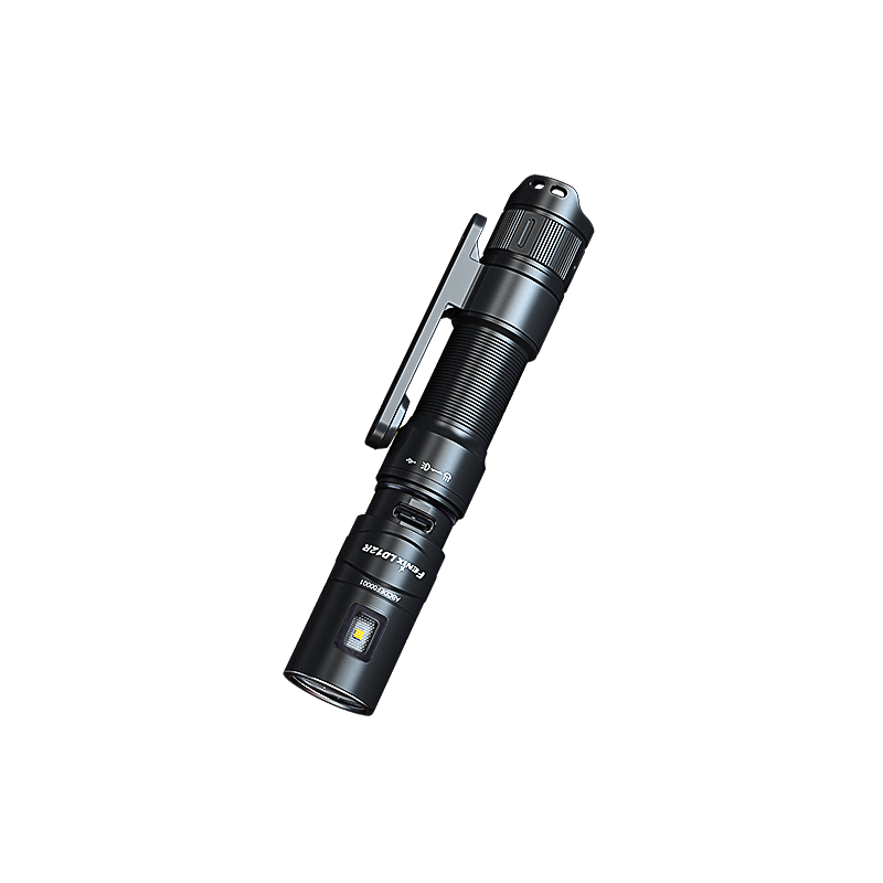 Palmarius Outdoors Fenix LD12R Dual Light Flashlight - 600 Lumens EDC Flashlight