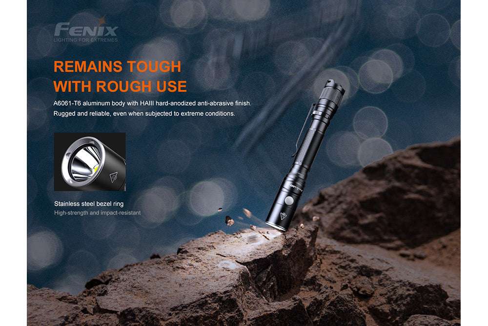 Palmarius Outdoors Fenix LD22 V2 Compact LED Flashlight - 800 Lumens EDC Flashlight